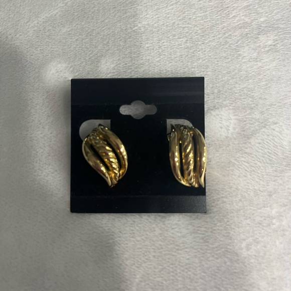 Dior Gold-Tone Clip-On Earrings